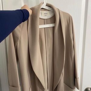 Aritzia Nude Blazer